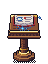 Grimoire lectern